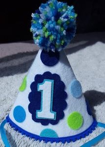 Custom first Birthday hat